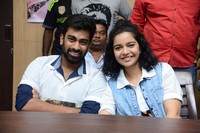London Babulu Movie Team at AVN College Vizag